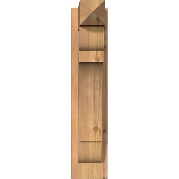 Olympic Arts & Crafts Smooth Outlooker, Western Red Cedar, 5 1/2W X 14D X 26H